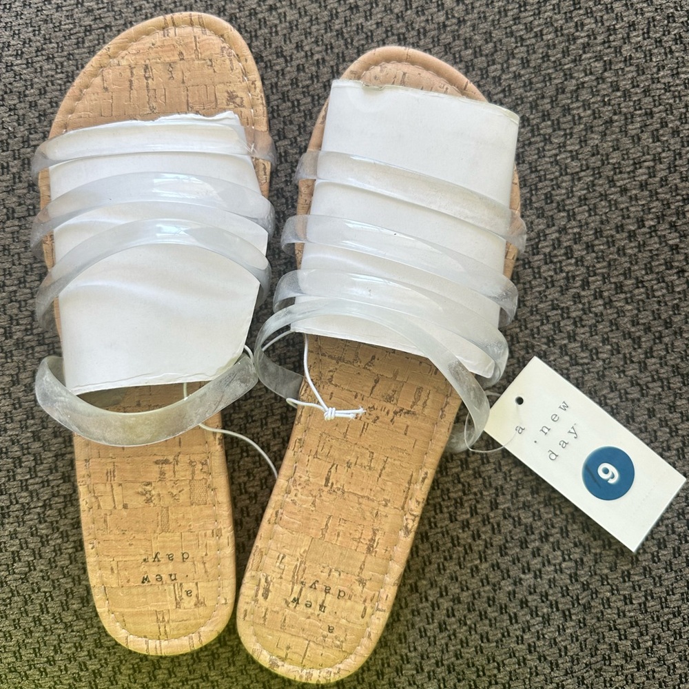 Clear Slides Sandals
